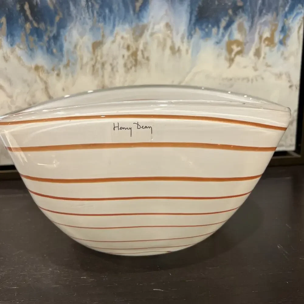 Henry Dean Belgium Art Glass 10
